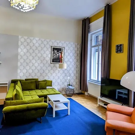 Freeparking - Great Synagogue Apartment, 2 Bedroom, 5 People ,wifi, Ac Budapešť