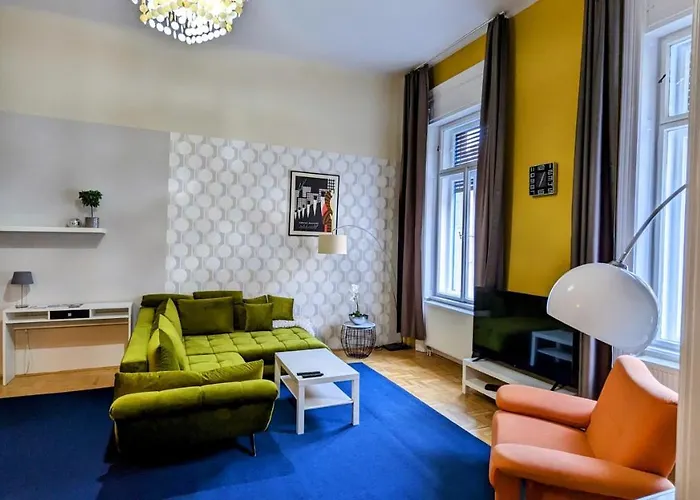 Freeparking - Great Synagogue Apartment, 2 Bedroom, 5 People ,wifi, Ac Budapešť