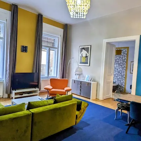 Freeparking - Great Synagogue Apartment, 2 Bedroom, 5 People ,wifi, Ac Budapesta