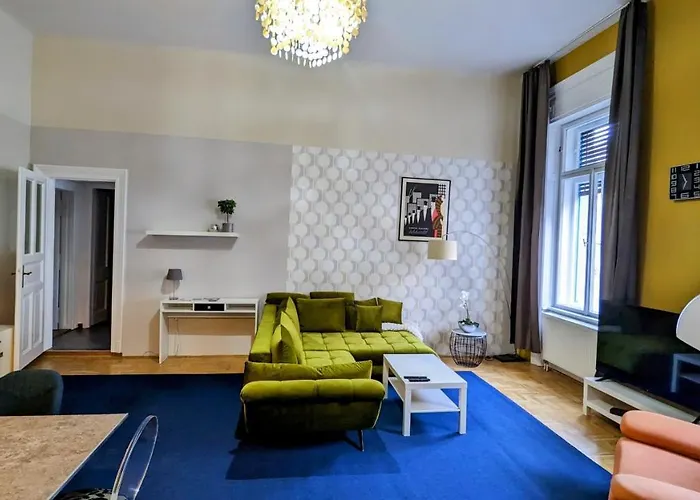 Freeparking - Great Synagogue Apartment, 2 Bedroom, 5 People ,wifi, Ac Lägenhet Budapest