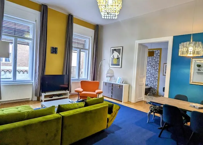Freeparking - Great Synagogue Apartment, 2 Bedroom, 5 People ,wifi, Ac Budapest
